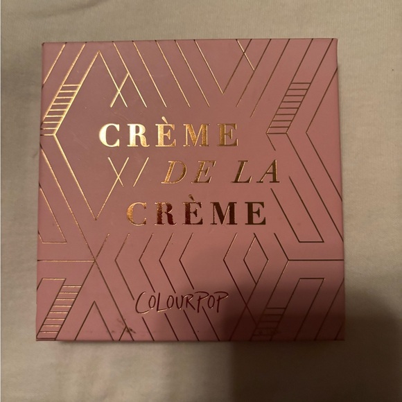 Colourpop Other - ColourPop Crème De La Crème Pink and Gold Palette
